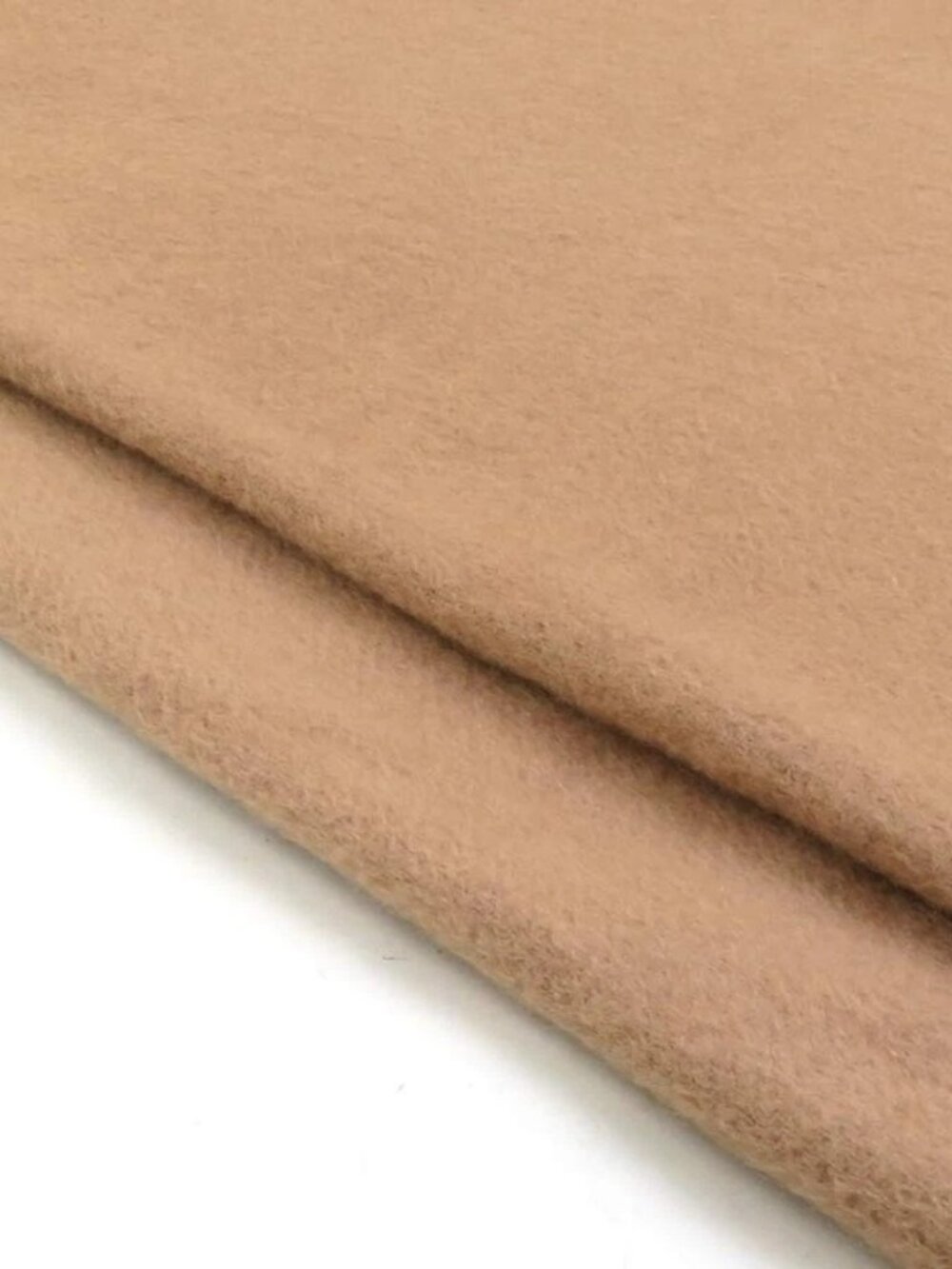 Auth HERMES Blanket Beige Brown Cashmere/Wool - Picture 3 of 8